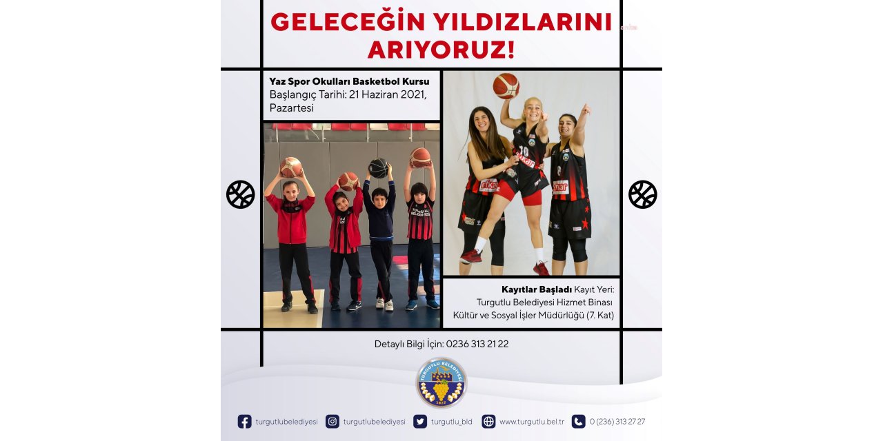 TURGUTLU BELEDİYESİ GELECEĞİN YILDIZ SPORCULARINI YETİŞTİRİYOR