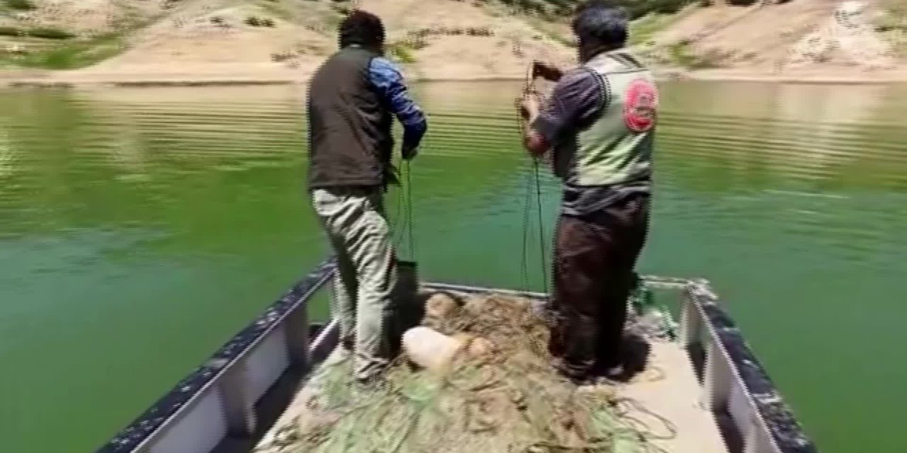 KAYSERİ’DE KAÇAK AVCILARIN AĞLARI TOPLANDI