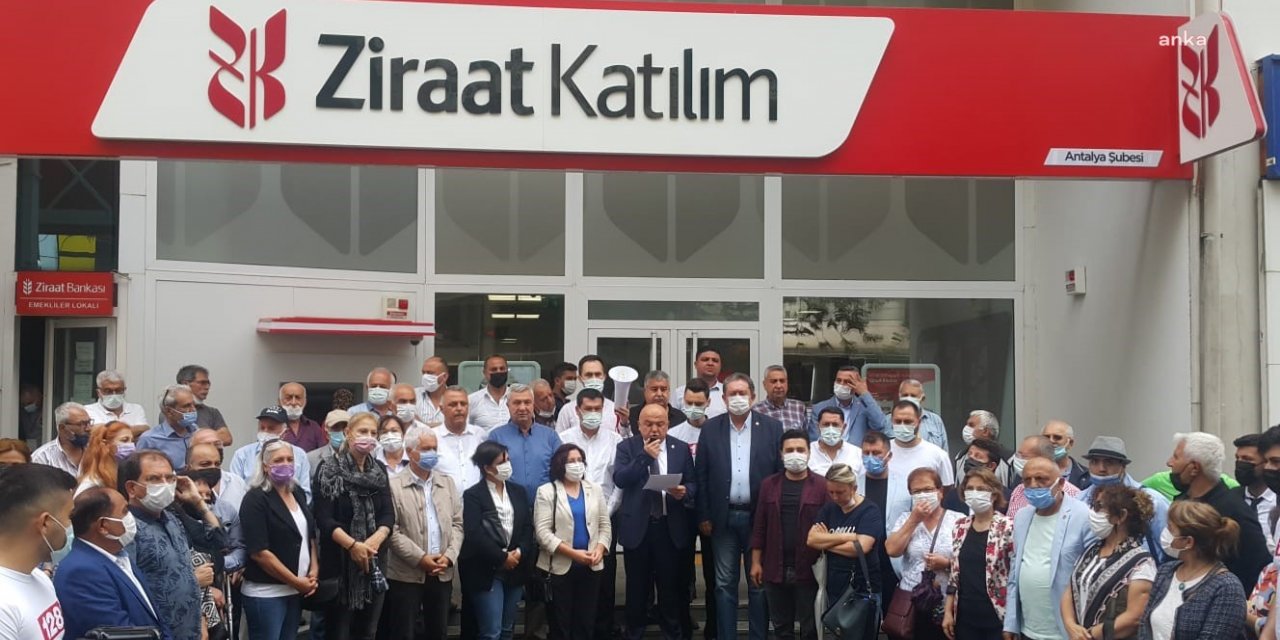 CHP ANTALYA İL ÖRGÜTÜ DEMİRÖREN GRUBUNA VERİLEN 750 MİLYON DOLARLIK KREDİYİ SORDU