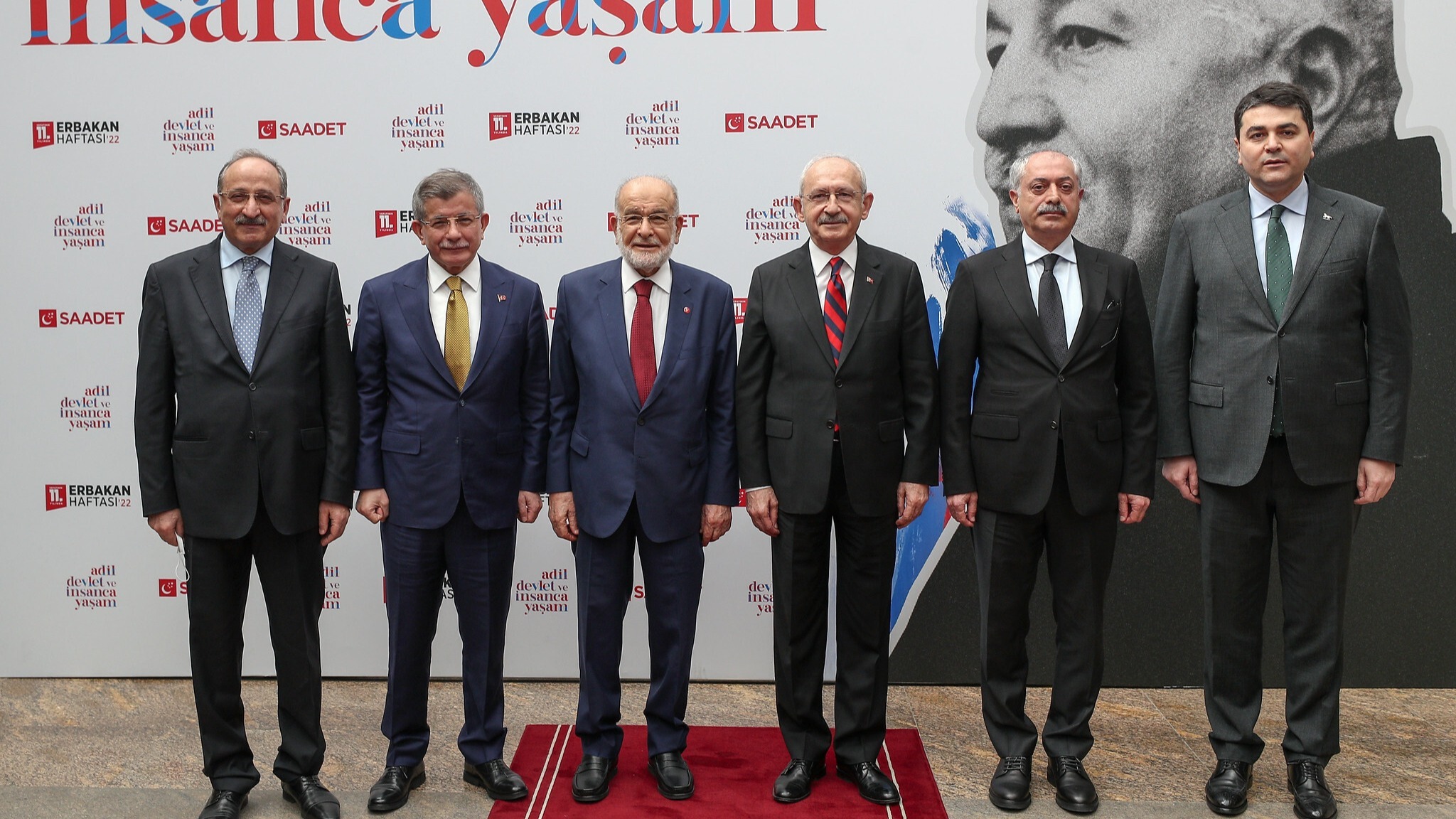 CHP Genel Başkanı Kemal Kılıçdaroğlu, Prof. Dr. Necmettin Erbakan’ı Anma Törenine Katıldı