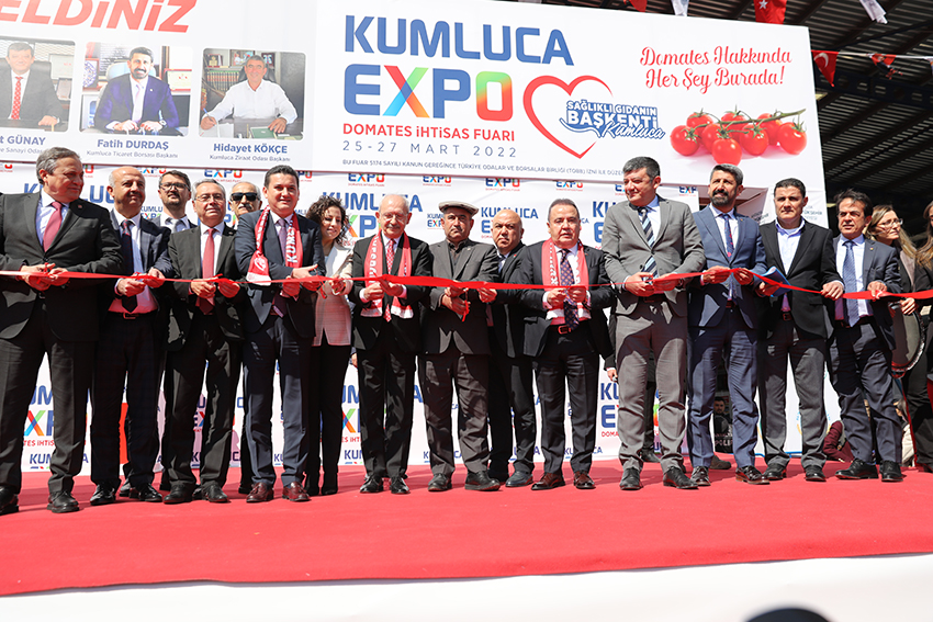 Kumluca Expo Domates İhtisas Fuarı Açıldı