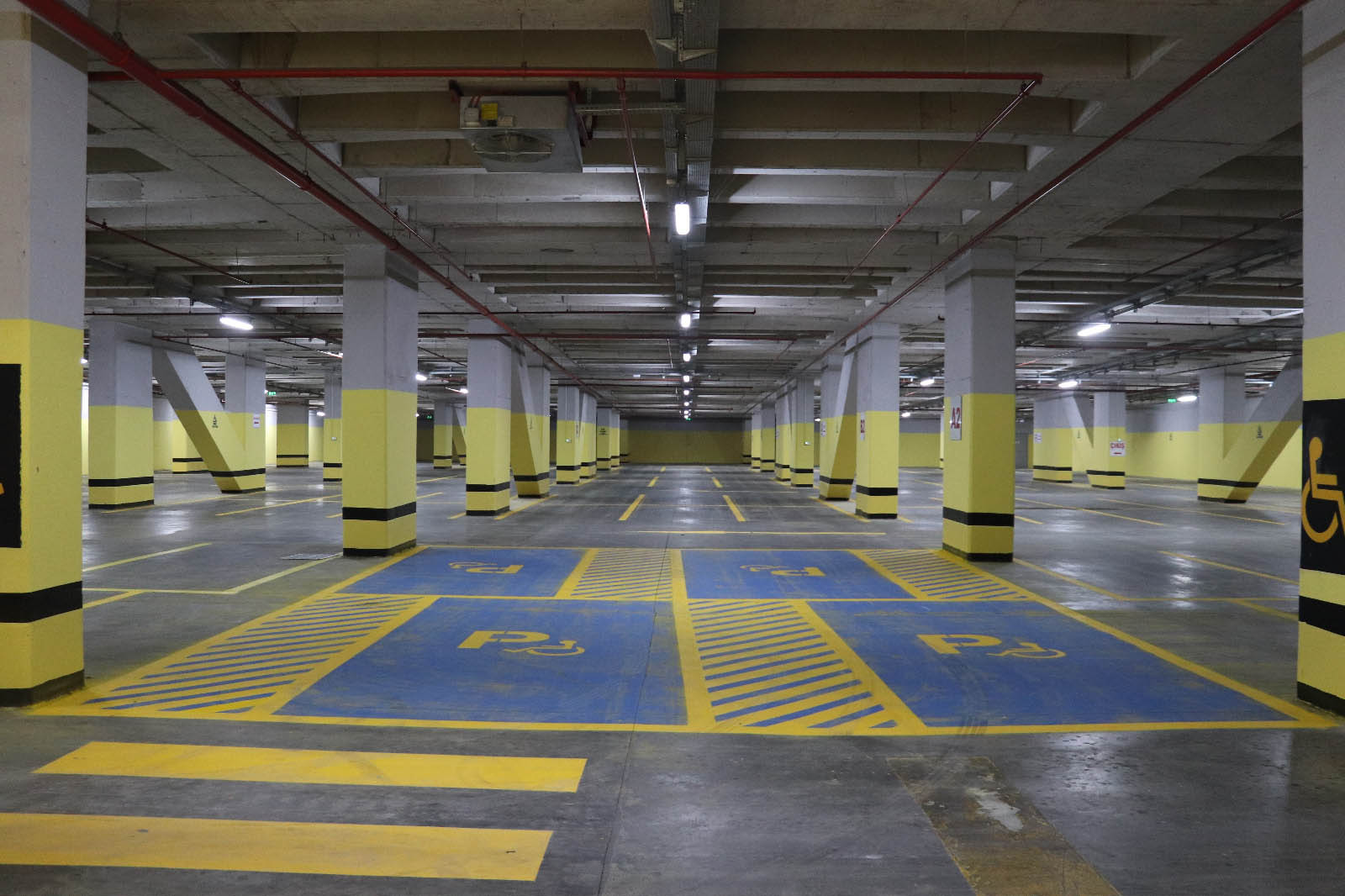 İsmet İnönü Otoparkı yeni yüzü ile hizmete başladı