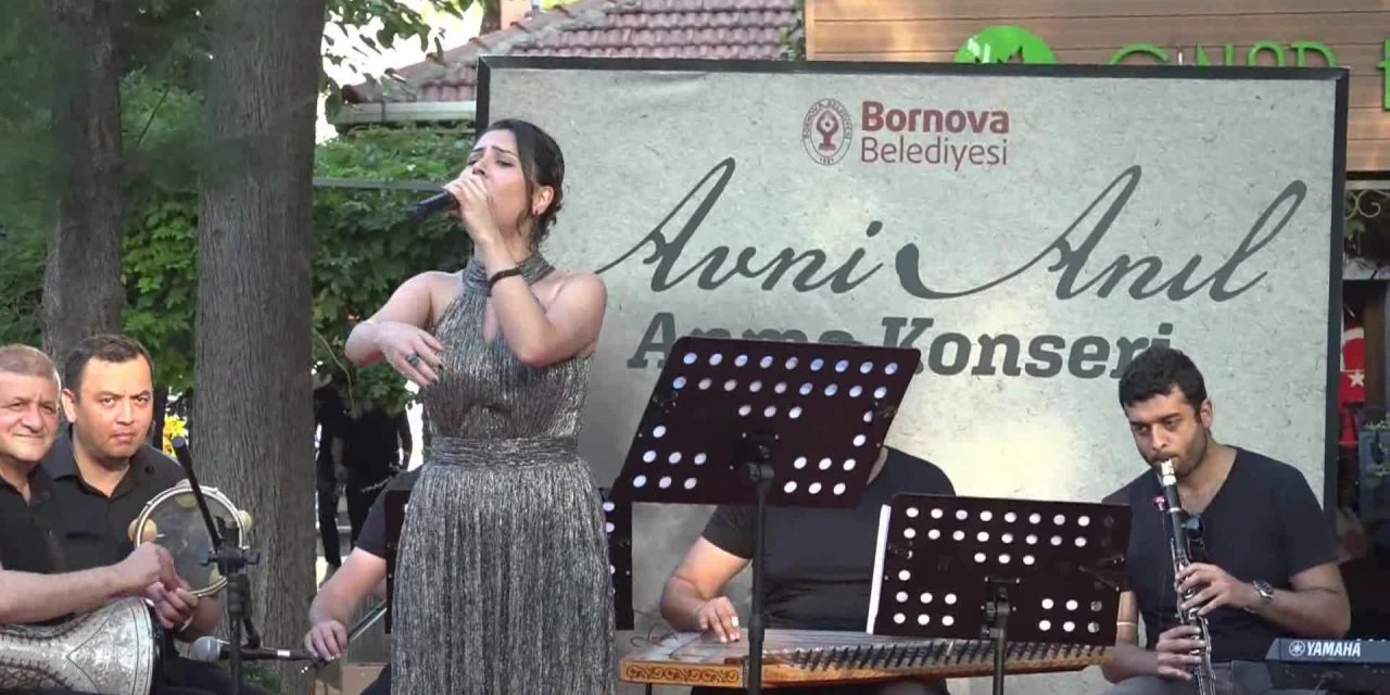 AVNİ ANIL BORNOVA’DA ANILDI