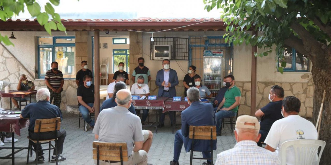 AYDIN BÜYÜKŞEHİR BELEDİYESİ BÜROKRATLARI, BİR GÜNDE 60 MAHALLEYİ ZİYARET ETTİ