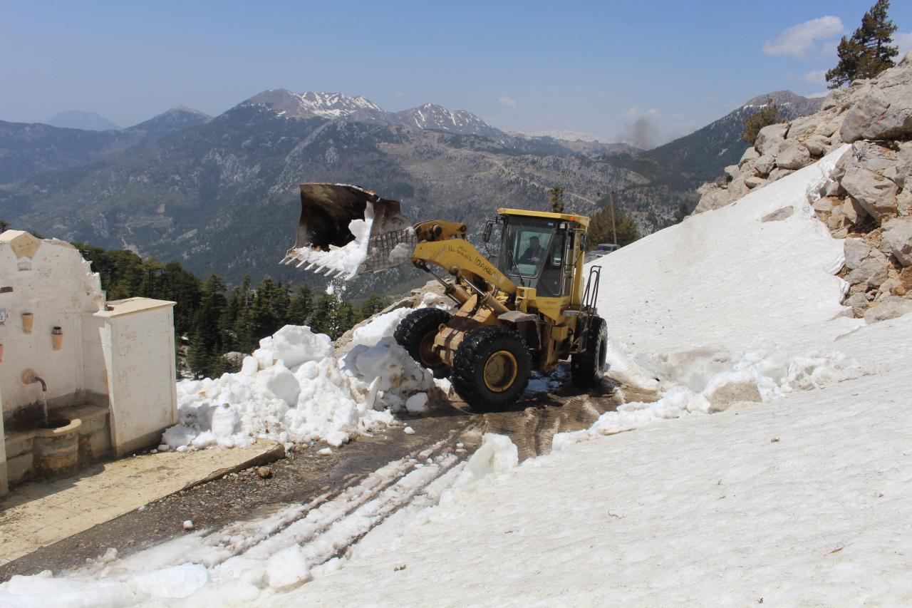 Gazipaşa’da Yayla Yolları Açılıyor