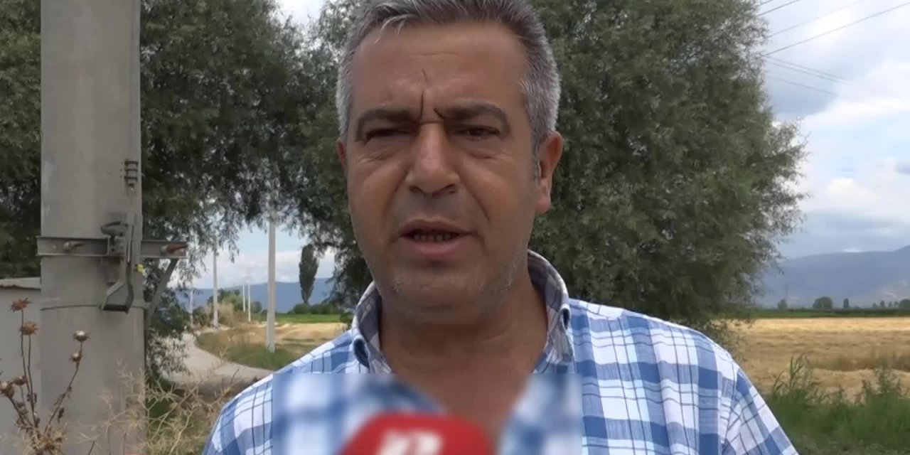 BORÇ YÜZÜNDEN ELEKTRİĞİ KESİLEN ÇİFTÇİNİN İSYANI: "ÜRÜNÜMÜZ TARLADA YANIYOR"