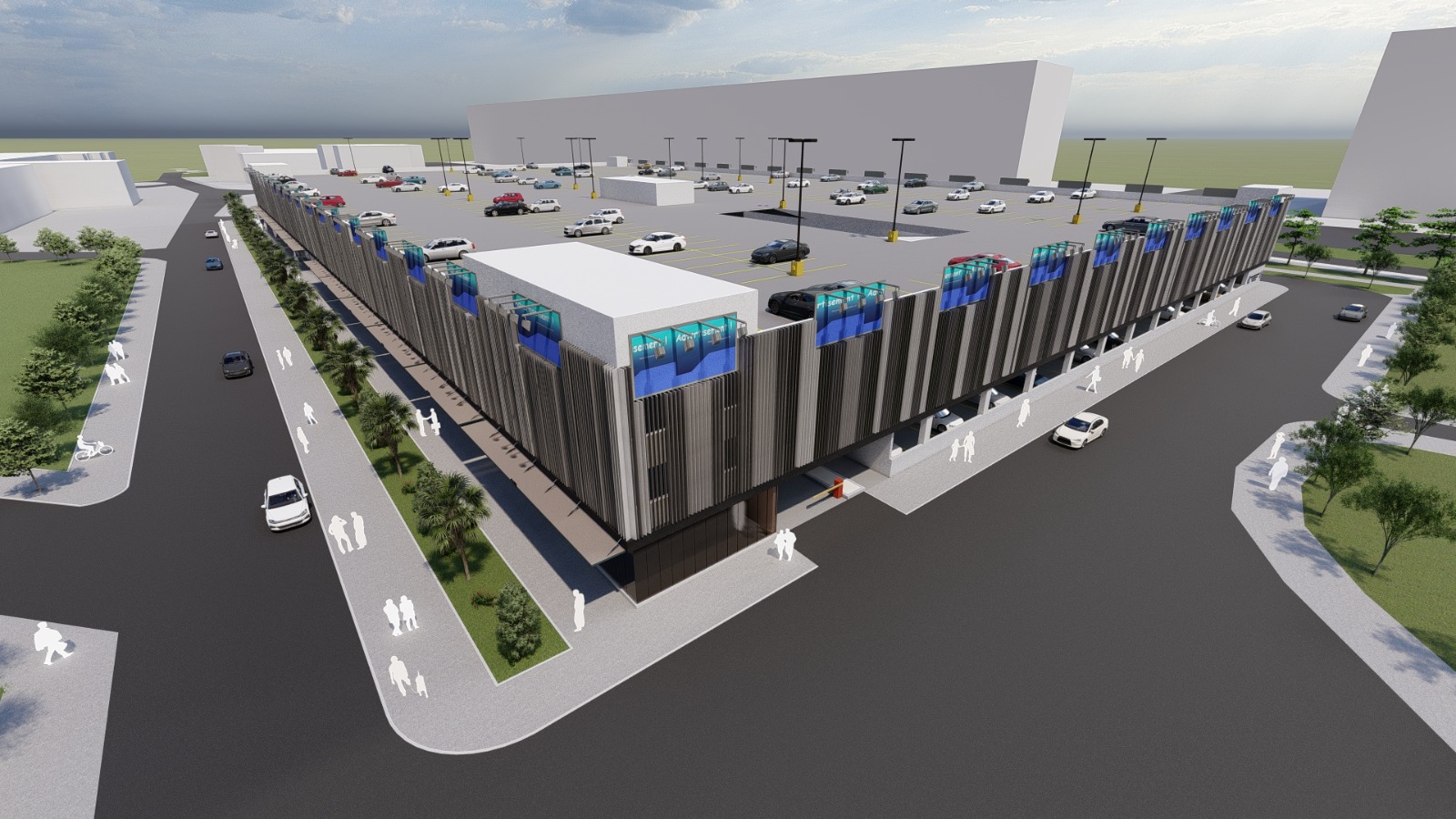 Akdeniz Üniversitesi Katlı Otopark Projesi Yükseliyor
