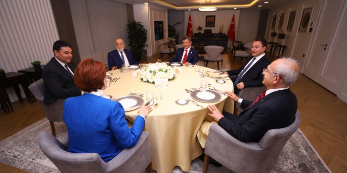 ALTI LİDERİN DÖRDÜNCÜ TOPLANTISINDAN 10 MADDELİK İLKELER BİLDİRGESİ ÇIKTI