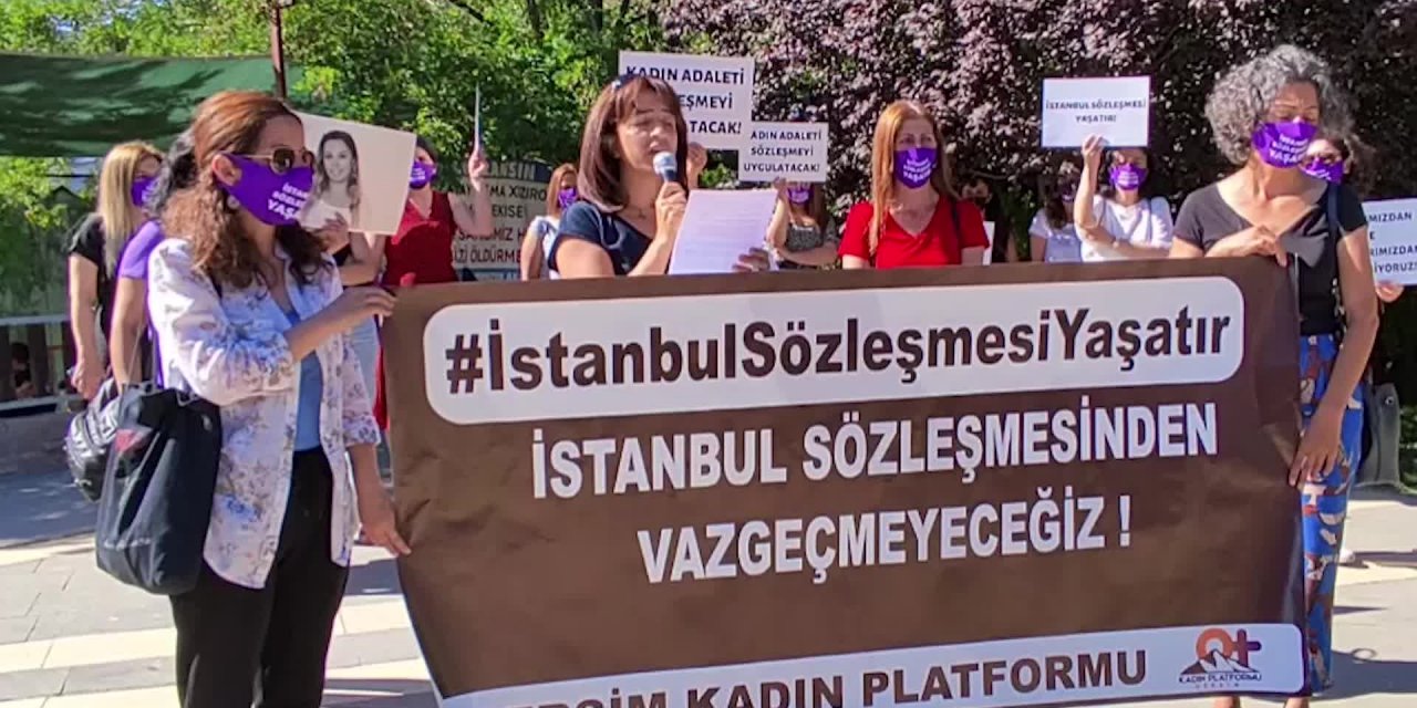 DERSİM KADIN PLATFORMU: İSTANBUL SÖZLEŞMESİNDEN VAZGEÇMEYECEĞİZ