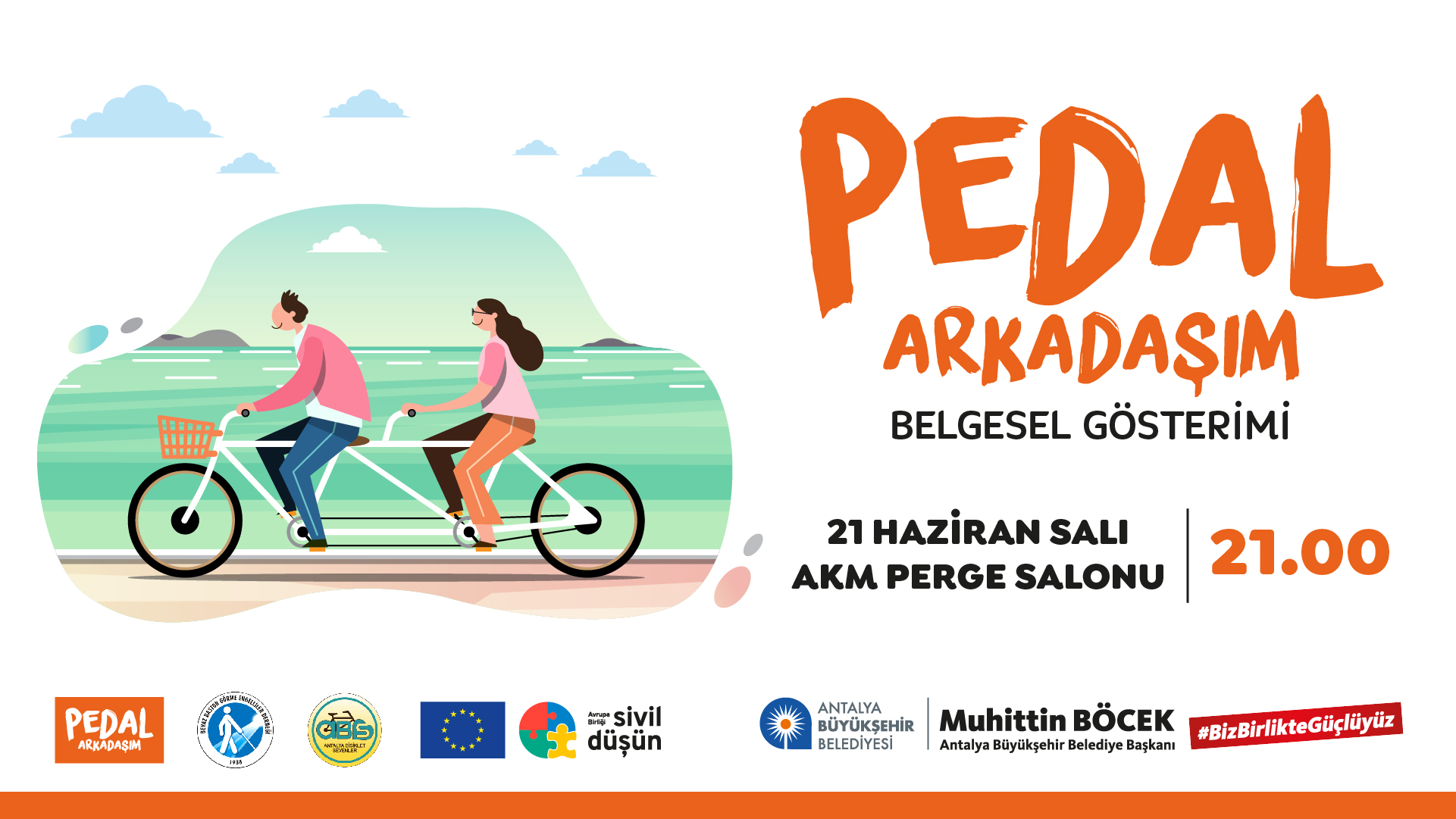 Pedal Arkadaşım Belgeseli’nin İlk Gösterimi Gerçekleşecek