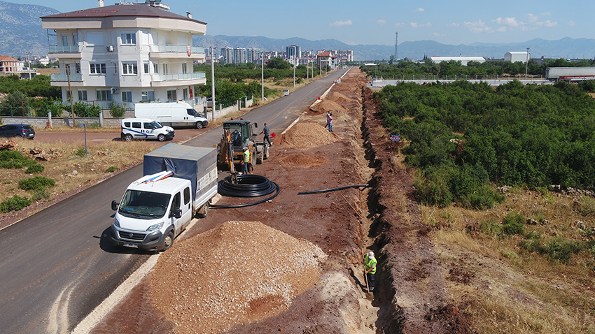 Büyükşehir’den Kepez ve Döşemealtı’na alt yapı için 50 milyon TL’lik yatırım