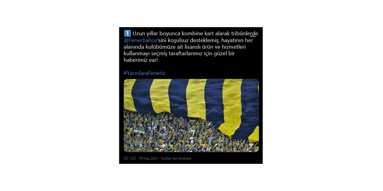 BAŞKAN ADAYI YEŞİLYURT: KATKI VEREN TARAFTARA FENERBAHÇE KONGRE ÜYELİĞİ YOLU AÇILACAK