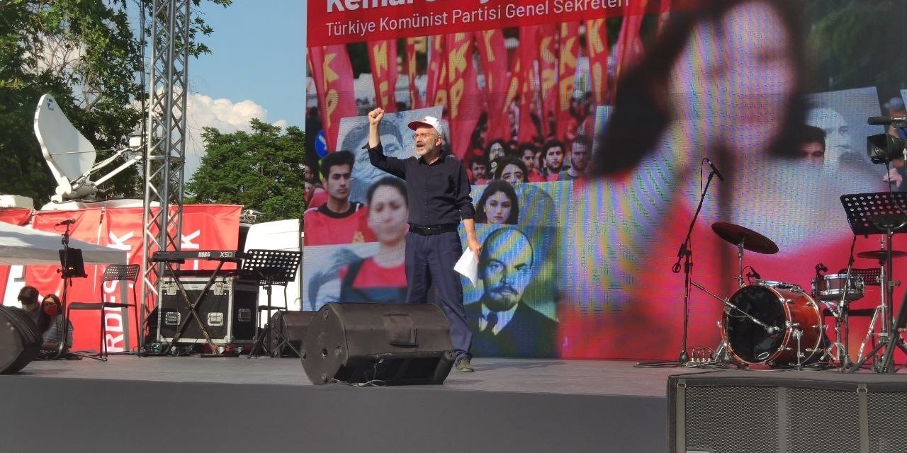 TKP'NİN ANKARA MİTİNGİNDE KONUŞAN KEMAL OKUYAN: DİNİN SİYASETE KARIŞTIRILMASINA SIFIR TOLERANS