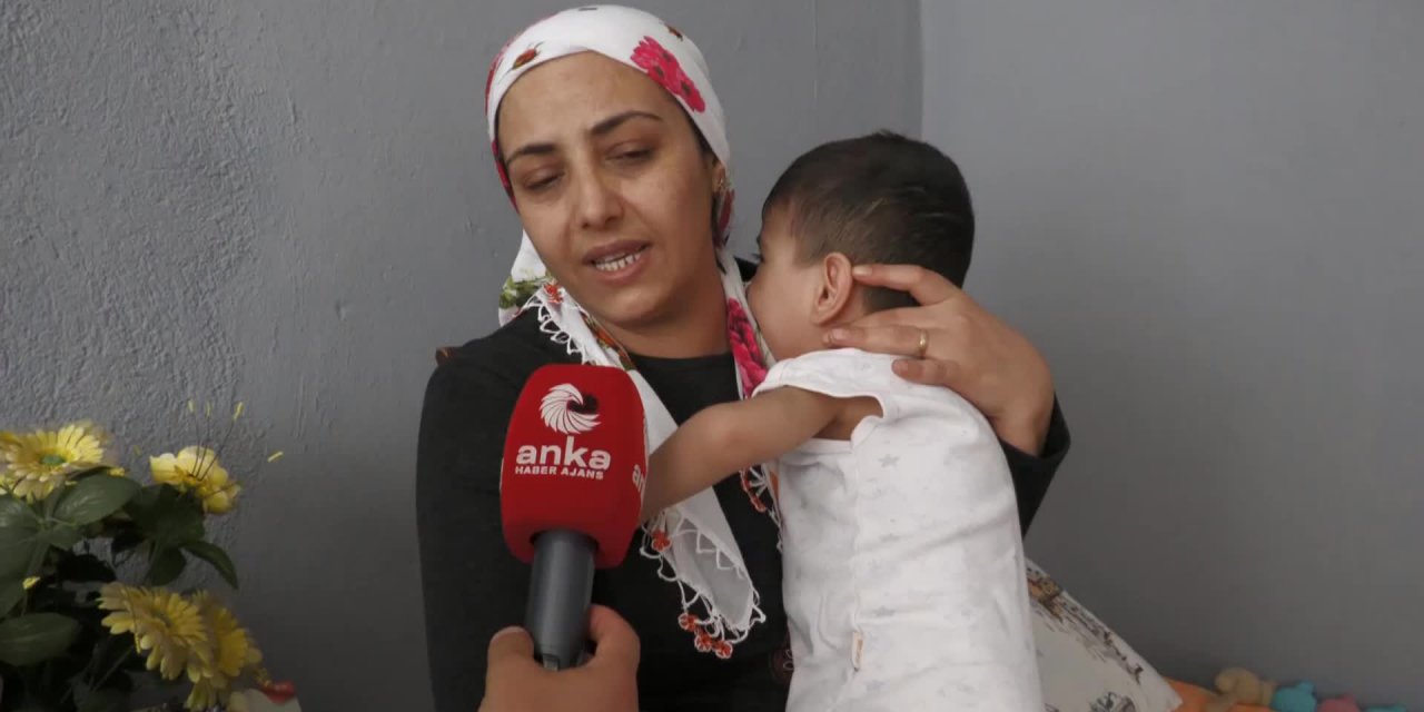 SMA HASTASI MİNİK HAMZA'NIN ANNESİ: "KİLO ALMASIN DİYE YEDİREMİYORUM"