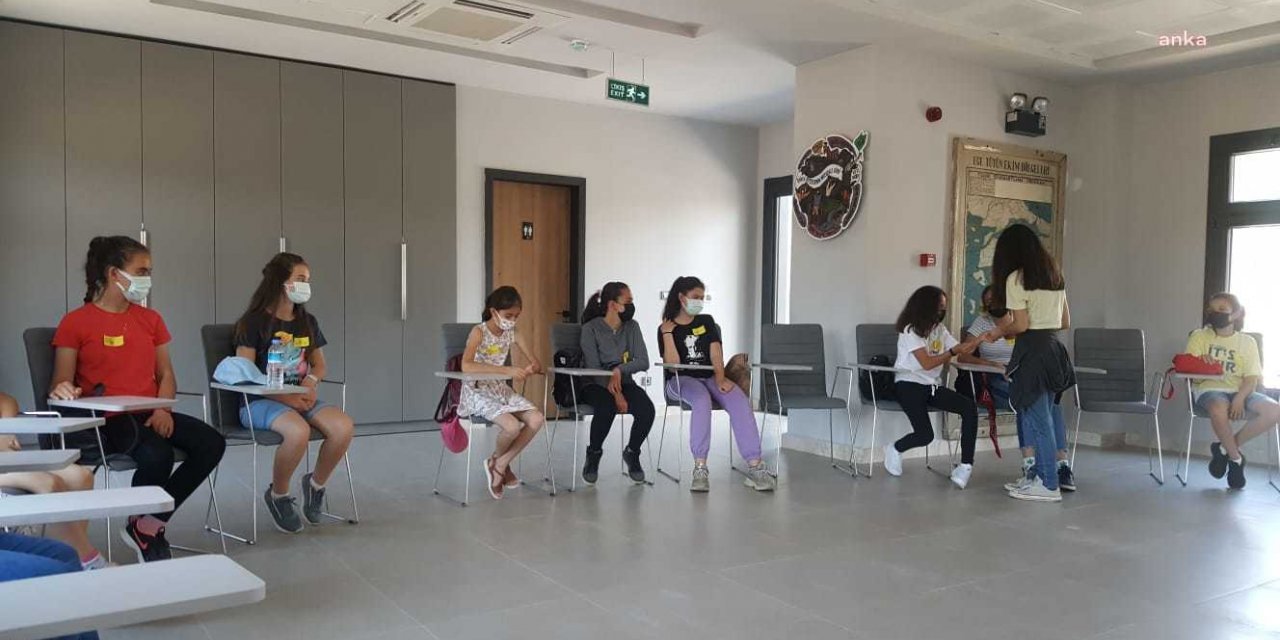 EFES SELÇUK’TA ÇOCUKLAR, YAŞAM KÖYÜ’NDE DOĞAYI TANIYOR