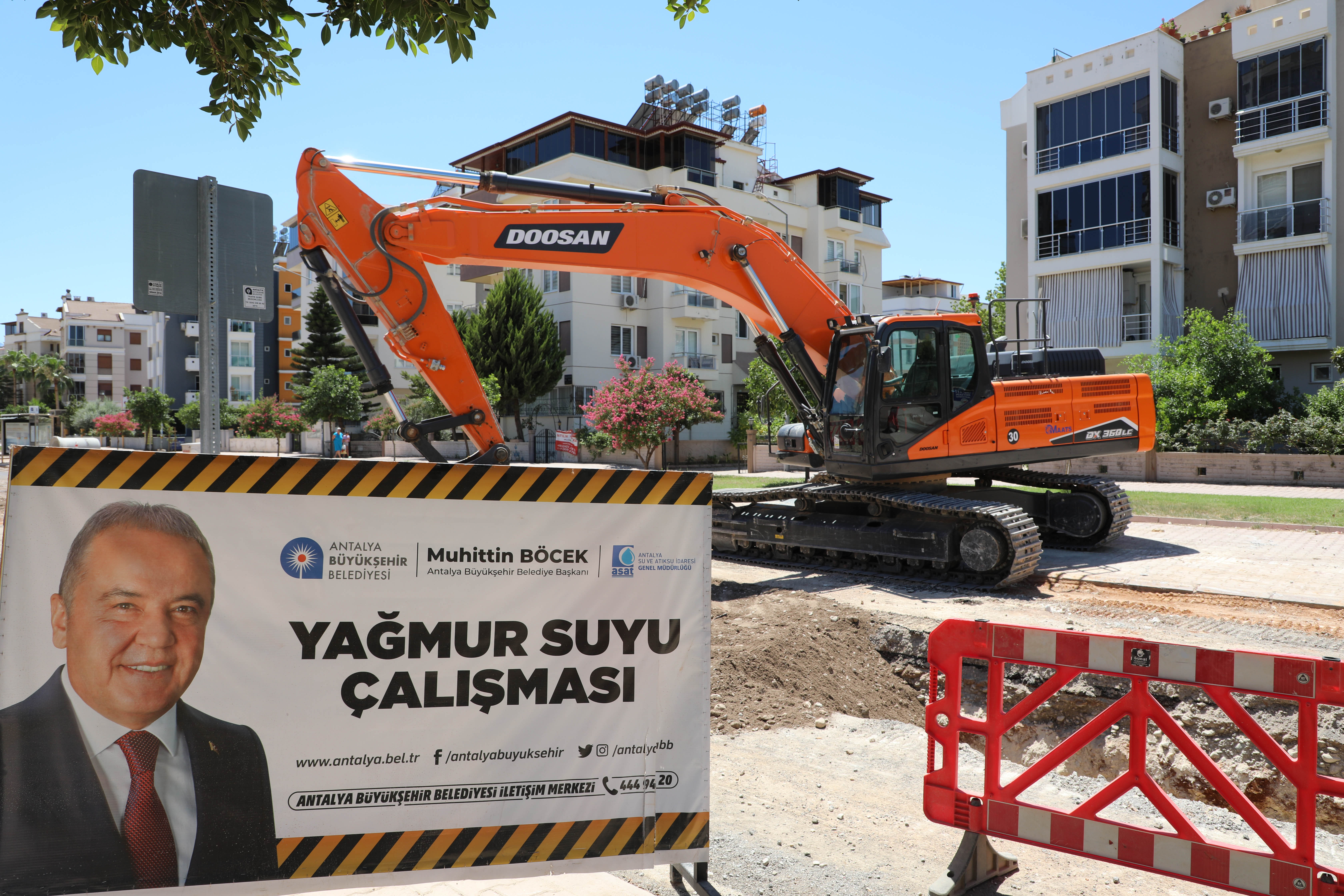 Büyükşehir’den Molla Yusuf’a Yağmur Suyu Hattı