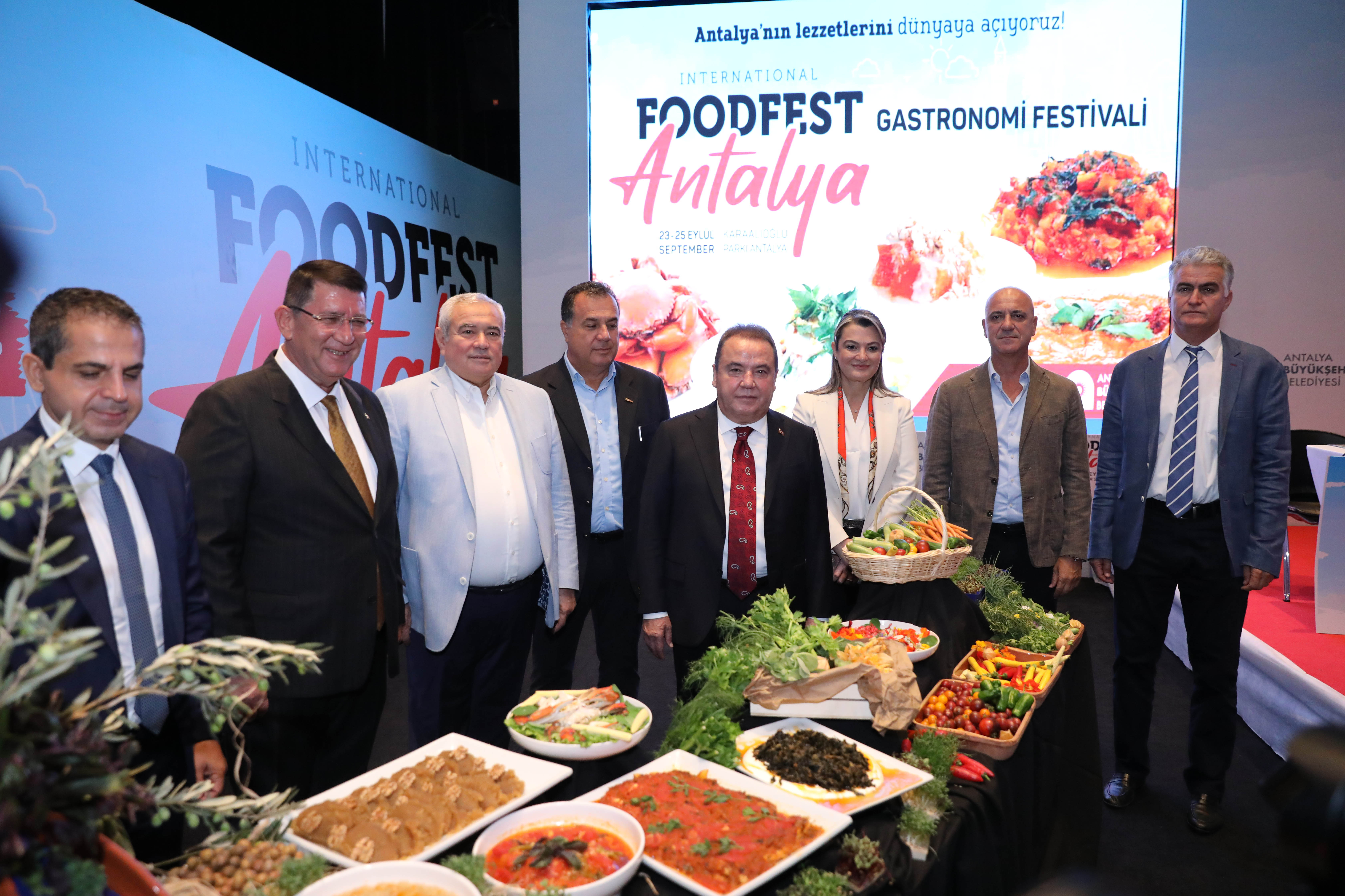 Dünya Gastronomisinin Nabzı ‘Food Fest Antalya’da Atacak