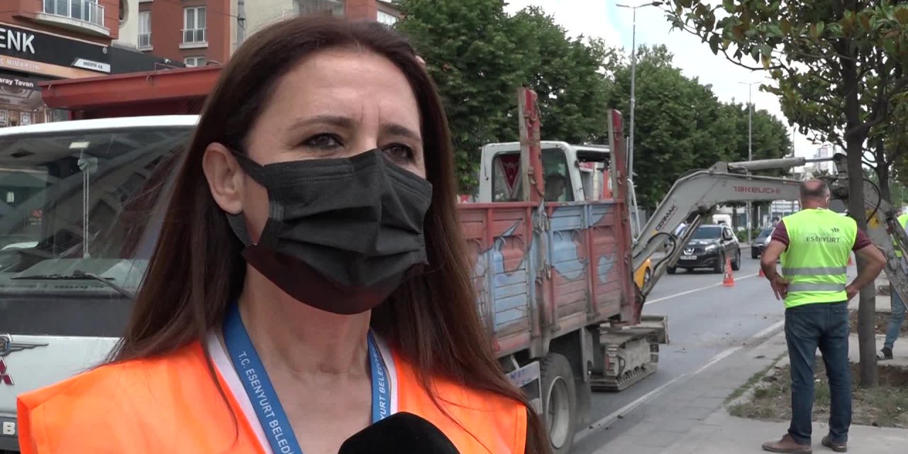 ESENYURT BELEDİYESİ'NDEN DOĞAN ARASLI BULVARI’NA YENİ SULAMA SİSTEMİ