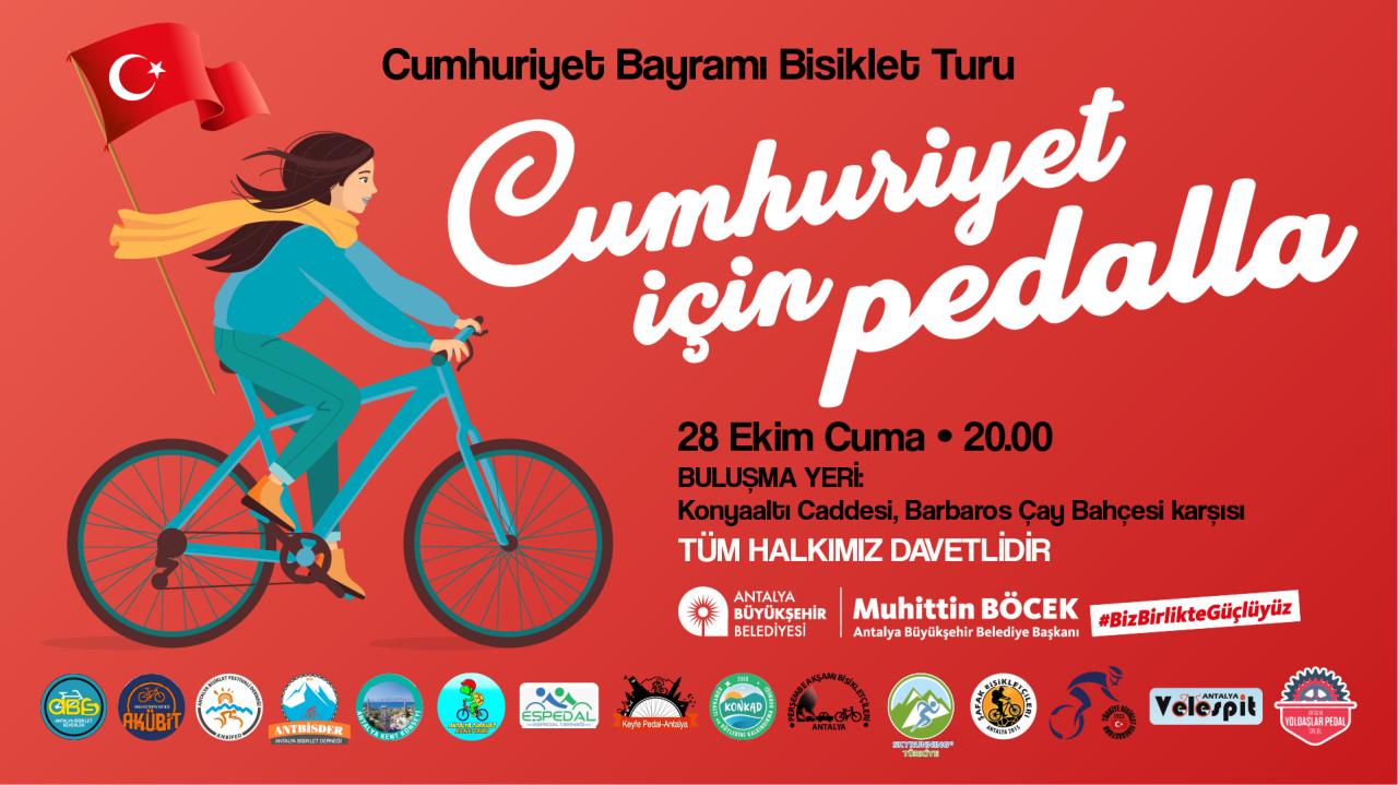 Büyükşehir Belediyesi Cumhuriyet Bayramı Bisiklet Turu Düzenliyor