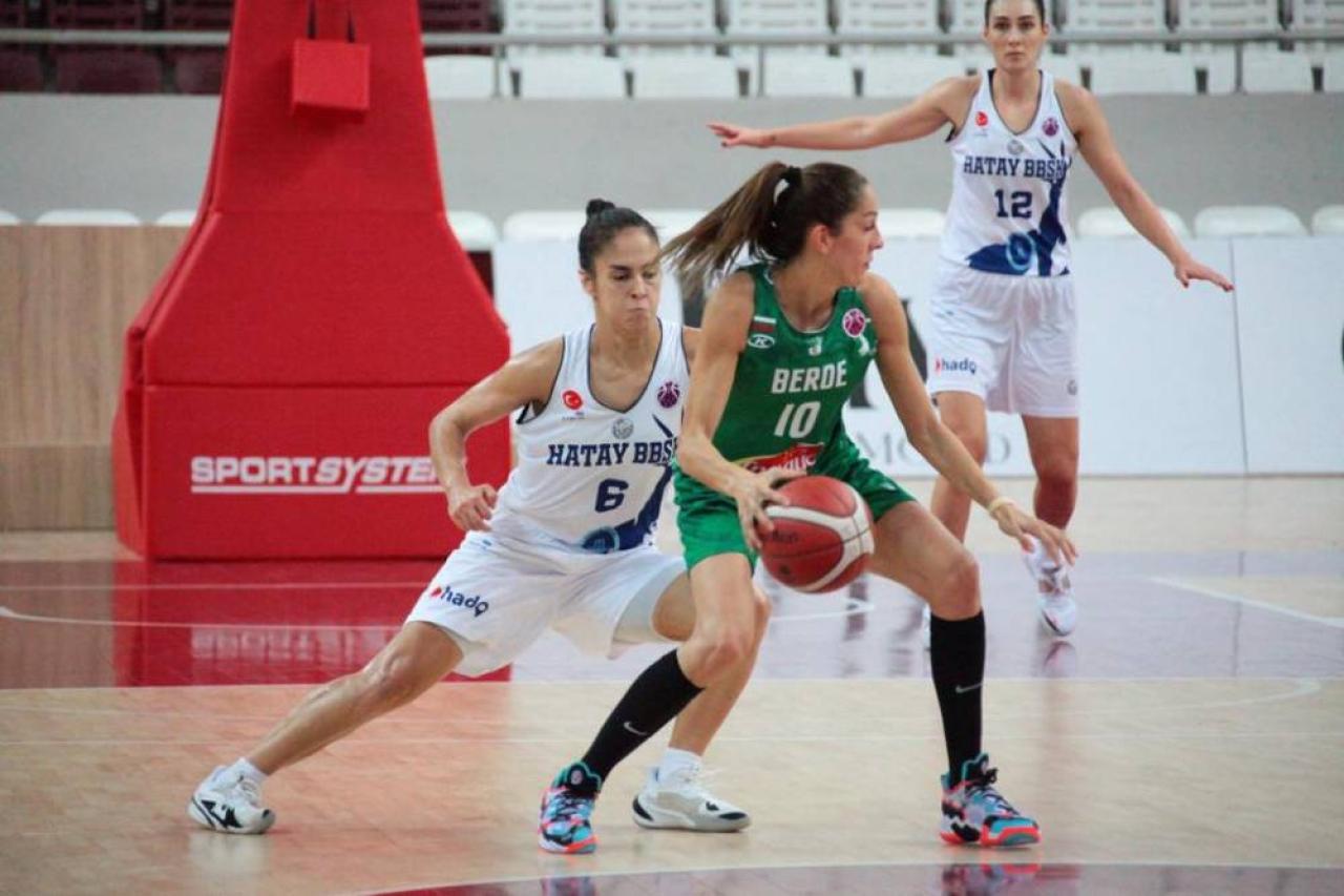 HATAY BÜYÜKŞEHİR BELEDİYESPOR-BEROE: 93-73