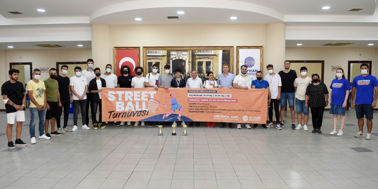 SEYHAN BELEDİYESİ TARAFINDAN DÜZENLENEN STREETBALL TURNUVASI’NDA ŞAMPİYONLAR BELLİ OLDU