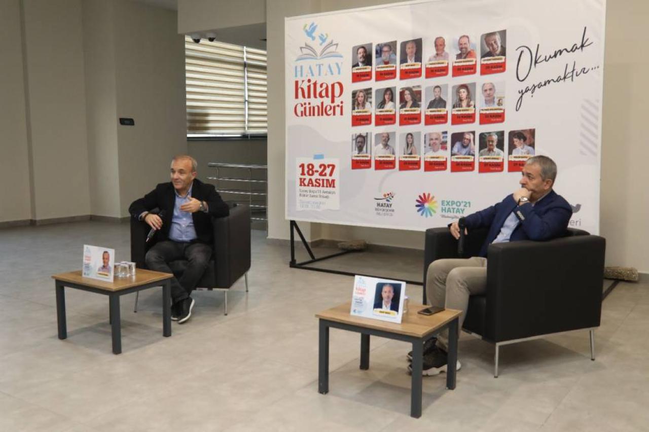 HATAY KİTAP GÜNLERİ ÜNLÜ GAZETECI VE YAZARLARI AĞIRLIYOR