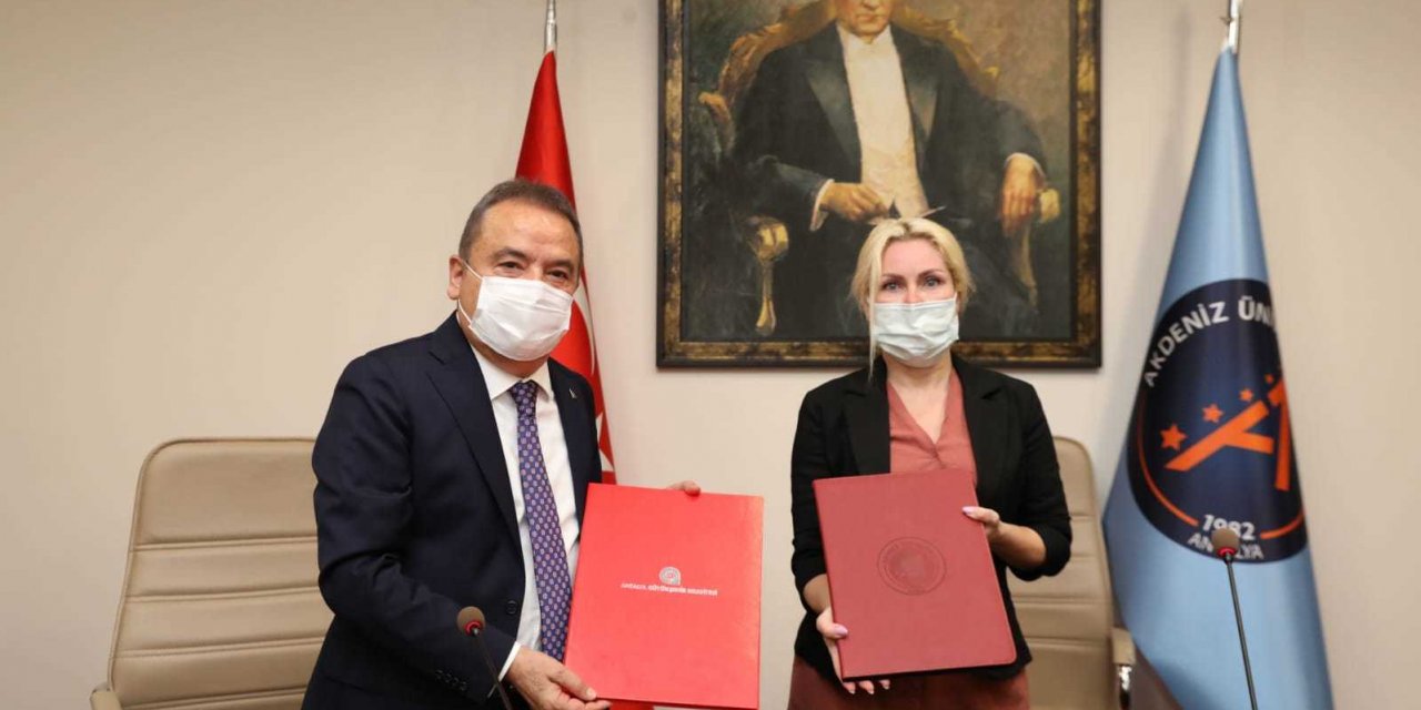 ANTALYA BÜYÜKŞEHİR BELEDİYESİ VE AKDENİZ ÜNİVERSİTESİ ARASINDA İŞ BİRLİĞİ