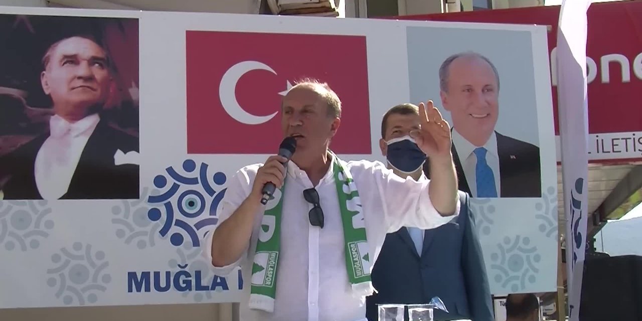 MUHARREM İNCE: MUĞLA'YI MAFYADAN KURTARACAĞIZ. MUĞLA ÇÖKME İLE DEĞİL, ÇÖKERTME İLE ANILACAK