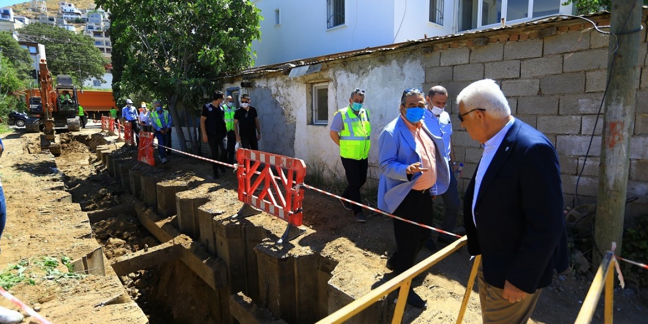 MUĞLA BÜYÜKŞEHİR BELEDİYESİ'NDEN BODRUM’UN ALTYAPISINA BÜYÜK YATIRIM