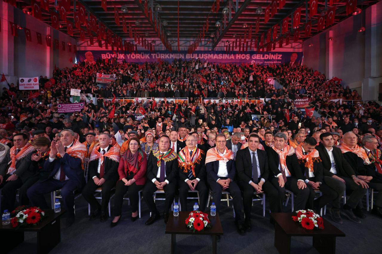 CHP Genel Başkanı Kemal Kılıçdaroğlu, Akşehir’de Büyük Yörük Türkmen Buluşması’na Katıldı