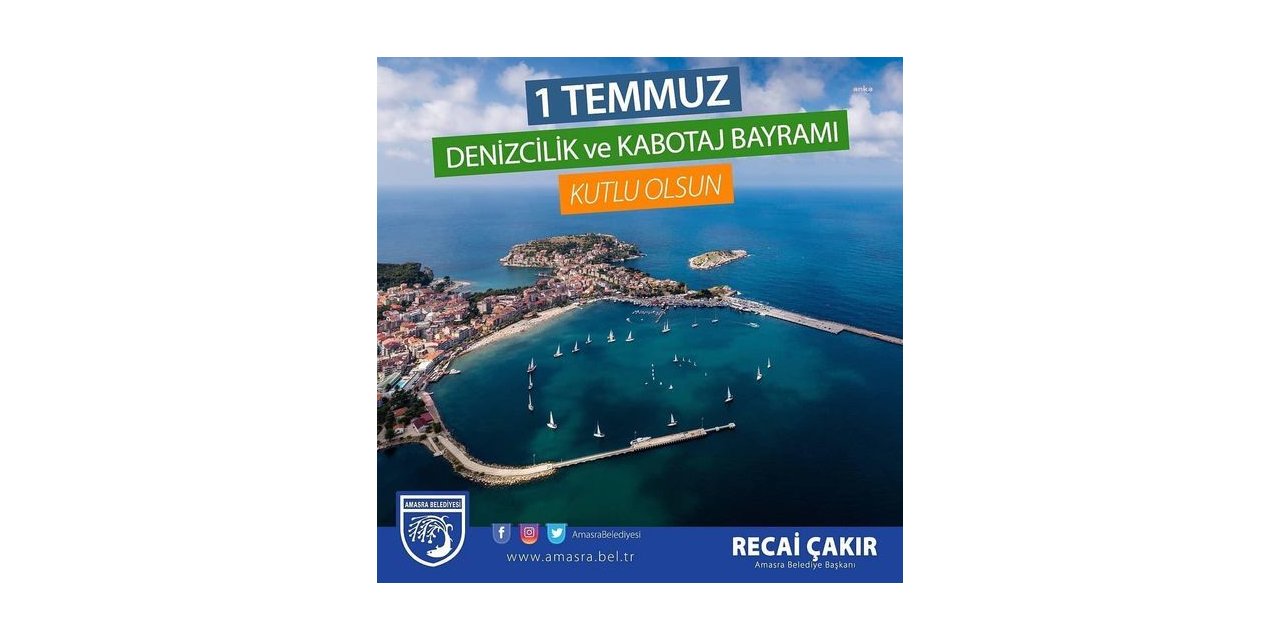 AMASRA BELEDİYE BAŞKANI ÇAKIR: "KABOTAJ KANUNU, TÜRK DENİZCİLİĞİ AÇISINDAN BÜYÜK BİR ÖNEM TAŞIMAKTADIR"