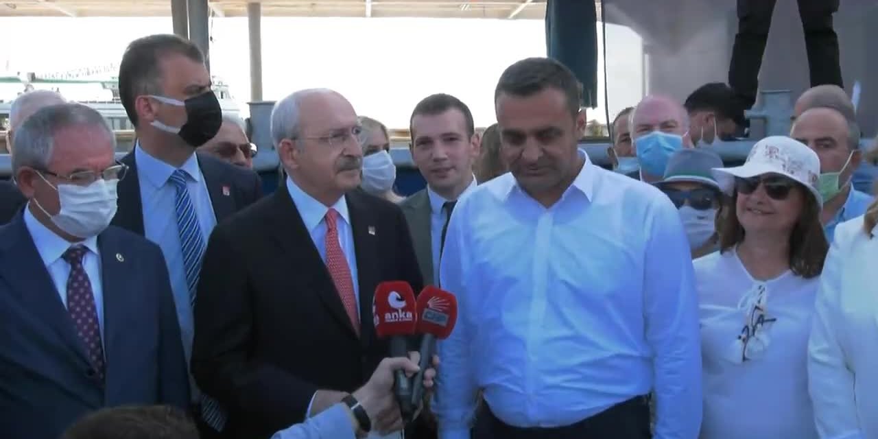 KILIÇDAROĞLU KABOTAJ BAYRAMI’NDA, BALIKÇILARIN SORUNLARINI DİNLEYECEK GEMİYİ SAMSUN LİMANINDAN UĞURLADI