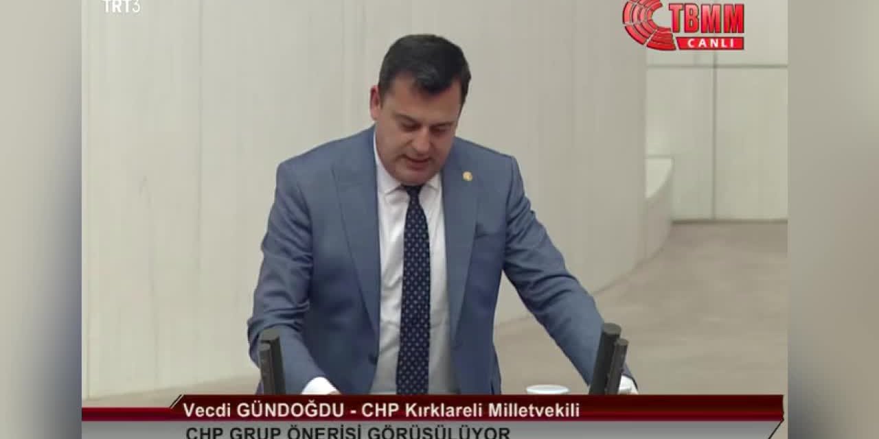 CHP’NİN ERGENE NEHRİ’NDEKİ KİRLİLİĞİN ARAŞTIRMA ÖNERİSİ AKP VE MHP OYLARIYLA REDDEDİLDİ... GÜNDOĞDU: ERGENE’DEN AKAR KARA SULAR, AKP’NİN YÜZÜNÜN KARASI