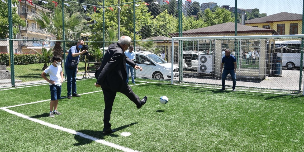 KDZ. EREĞLİ’DE 2 SEMT SAHASI DAHA AÇILDI