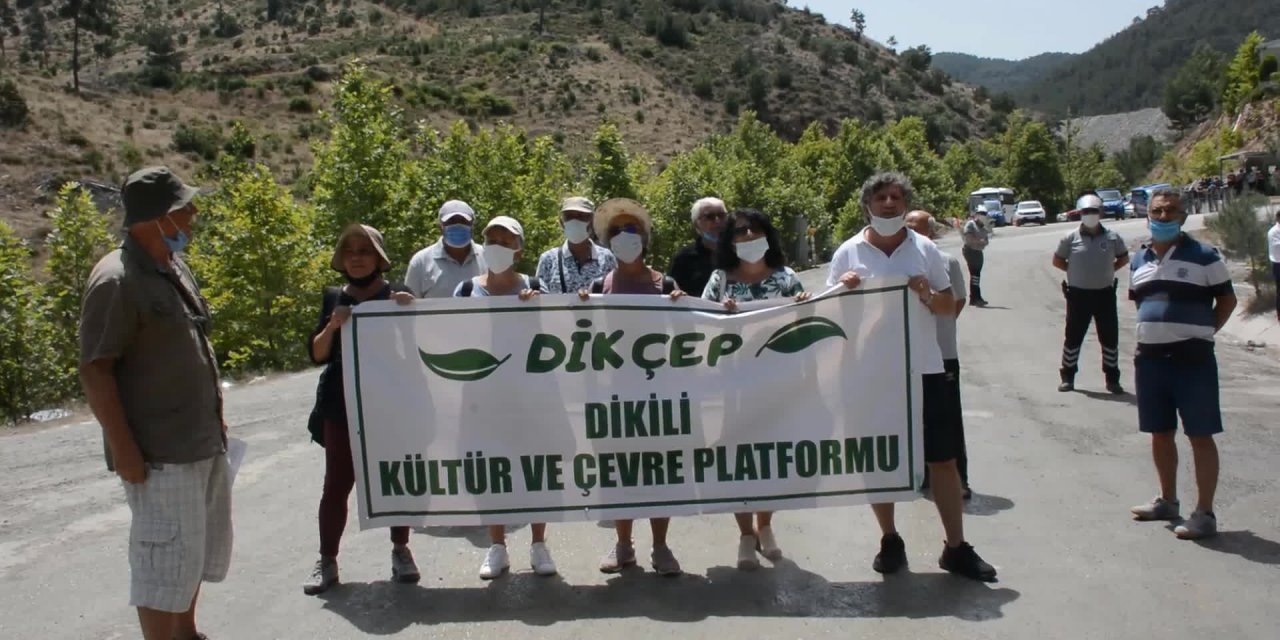 DİKİLİÇUKURALAN ALTIN MADENİNDE GERGİN KEŞİF