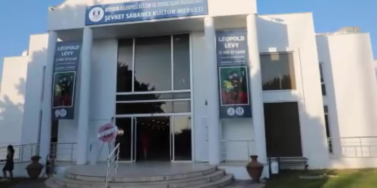 FRANSIZ RESSAM LEOPOLD LEVY'NİN RESİM SERGİSİ BODRUM'DA SANATSEVERLERLE BULUŞTU