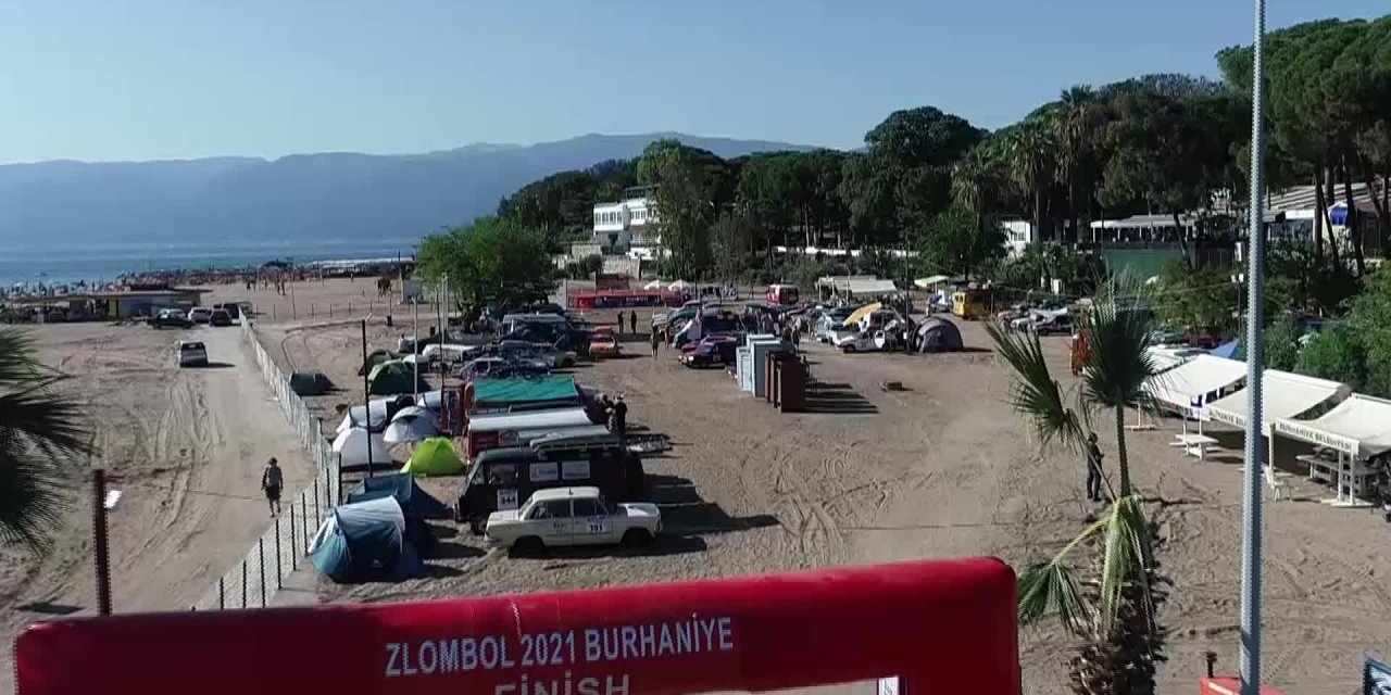 BURHANİYE, 'ZLOMBOL RALLİSİ' FİNALİİLE RENKLENDİ