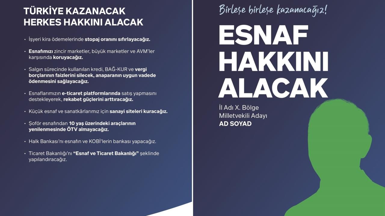 ESNAF HAKKINI ALACAK