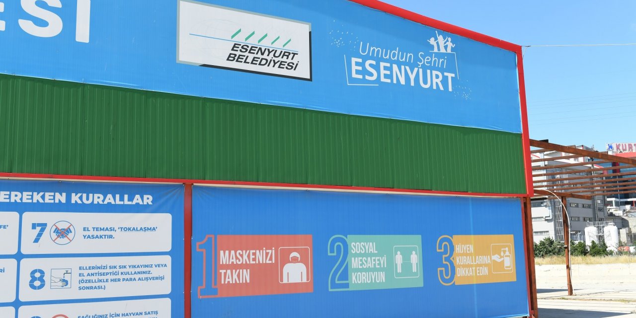 ESENYURT’TA KURBAN BAYRAMI HAZIRLIKLARI BAŞLADI