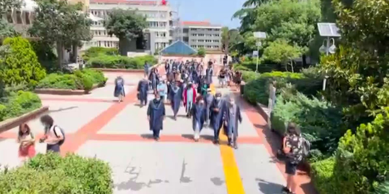 BOĞAZİÇİÜNİVERSİTESİ'NDE REKTÖR BULU'YA KARŞI PROTESTOLAR 6’NCI AYINI DOLDURDU
