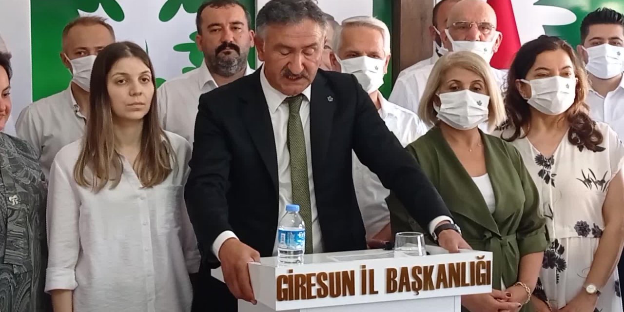 AKP’Lİ ESKİ BELDE BELEDİYE BAŞKANI, GELECEK PARTİSİ GİRESUN İL BAŞKANI OLDU: “ZALİMSİNİZ' DEMEK HAİNLİKSE, HAİNİZ”