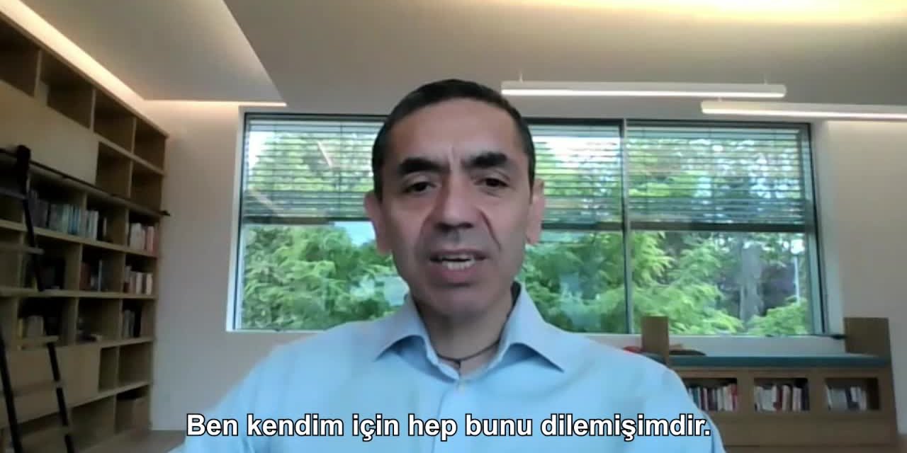 BİONTECH'İN KURUCUSU UĞUR ŞAHİN: NORMAL HAYATIMIZA DÖNECEĞİZ. BU TÜRKİYE'DE DE 3-4 AY İÇİNDE GERÇEKLEŞECEK
