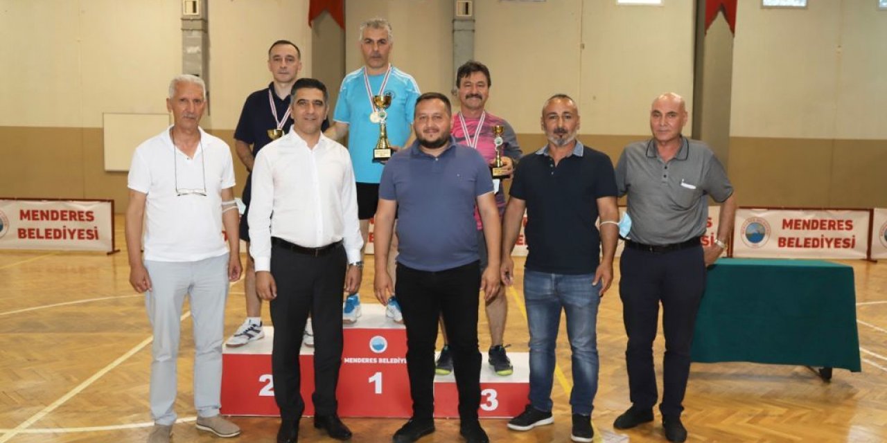 MENDERES MASA TENİSİ TURNUVASI SONA ERDİ