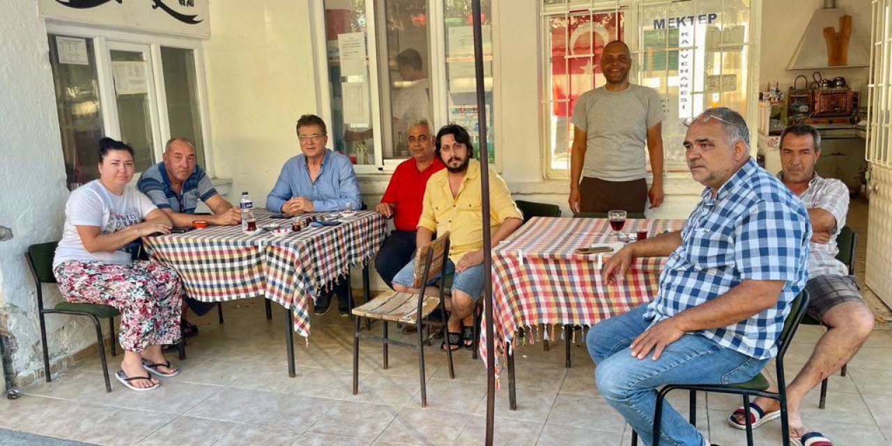 EDREMİT BELEDİYE BAŞKANI ARSLAN, MAHALLE ZİYARETLERİNİ SÜRDÜRÜYOR