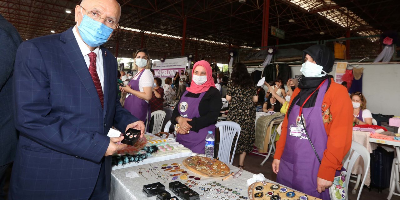 YENİMAHALLE’DE KADINLAR ÜRETECEK, AİLELER KAZANACAK