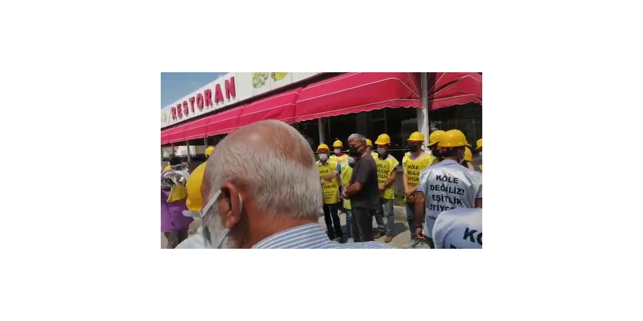 CHP'LİÖZEL, ANKARA GİRİŞİNDE DURDURULAN SOMALI MADENCİLERE DESTEK VERDİ