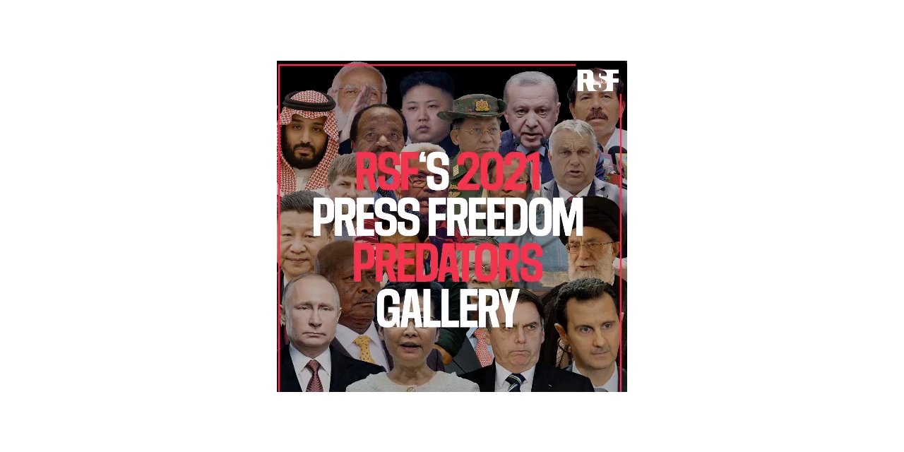 SINIR TANIMAYAN GAZETECİLER: CUMHURBAŞKANI ERDOĞAN 'BASIN ÖZGÜRLÜĞÜ KARŞITLARI LİSTESİ'NE GİRDİ