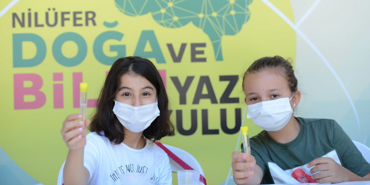 NİLÜFER DOĞA VE BİLİM YAZ OKULU BAŞLADI