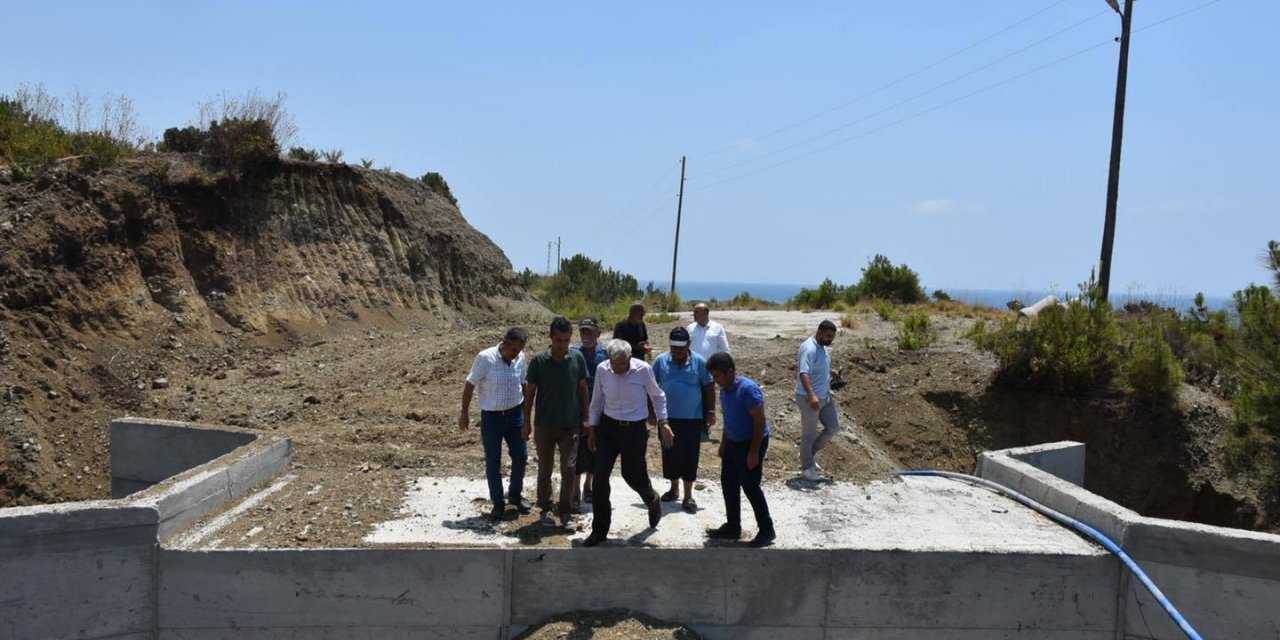 ARSUZ BELEDİYESİ'NDEN KALE’YE İKİ BÜYÜK KÖPRÜ MENFEZ