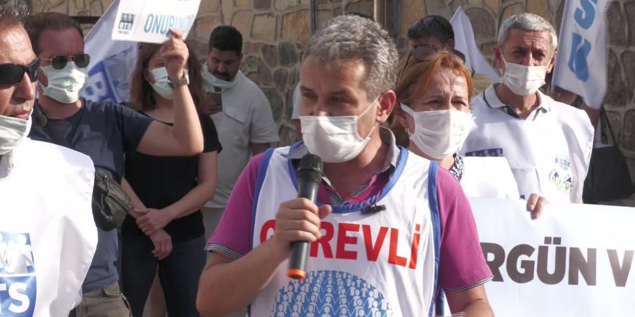 DEMİRYOLU İŞÇİLERİNDEN MÜLAKAT TEPKİSİ: "YAZILI SINAVDAN DÜŞÜK ALAN AKP'LİLER YÜKSEK PUANLARLA YERLEŞTİRİLİYOR"